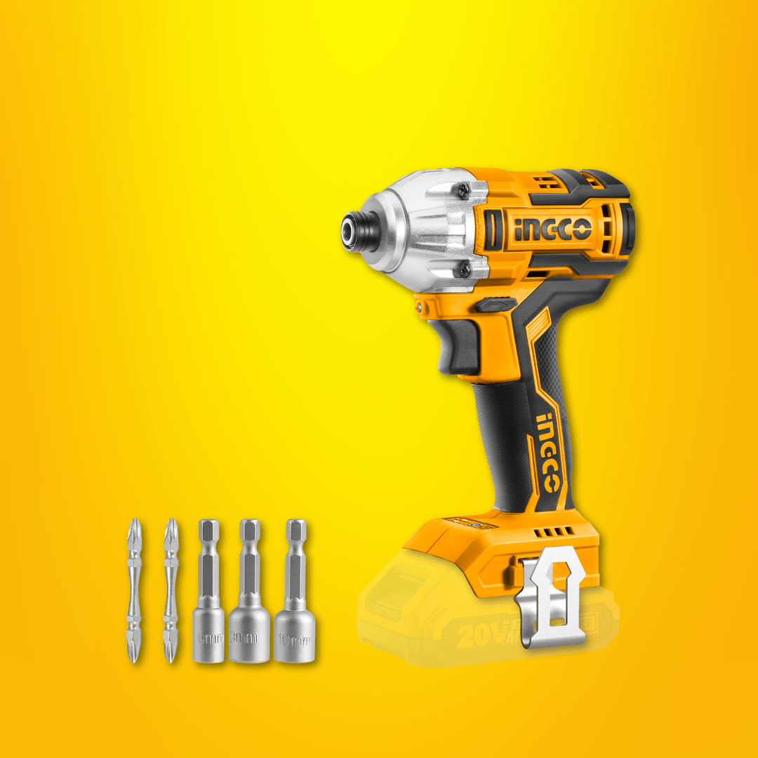 Ingco Impact Wrench & Driver Ingco Lithium-Ion Cordless Impact Driver 170 Nm 20V - CIRLI20020