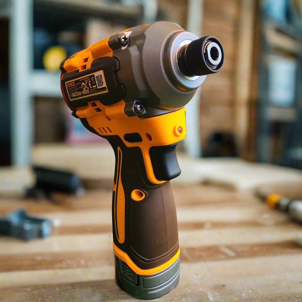 Ingco Impact Wrench & Driver Ingco Lithium-Ion Cordless Impact Driver 170Nm + Two 16V Batteries - CIRLI16178