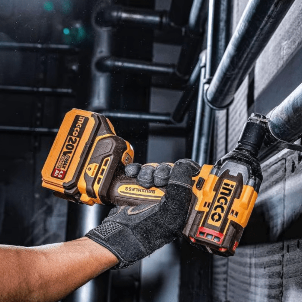Ingco Impact Wrench & Driver Ingco Lithium-Ion Cordless Impact Wrench - CIWLI20401