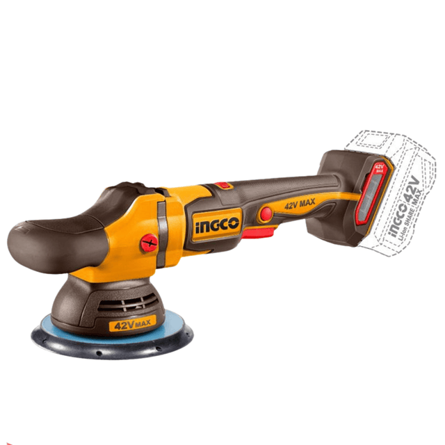 Ingco Automotive Accessories & Maintenance Ingco Lithium-Ion Cordless Polisher 42V - APLI42181