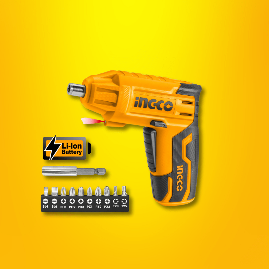Ingco Powered Screwdriver Ingco Lithium-Ion Cordless Screwdriver 4V - CSDLI0401