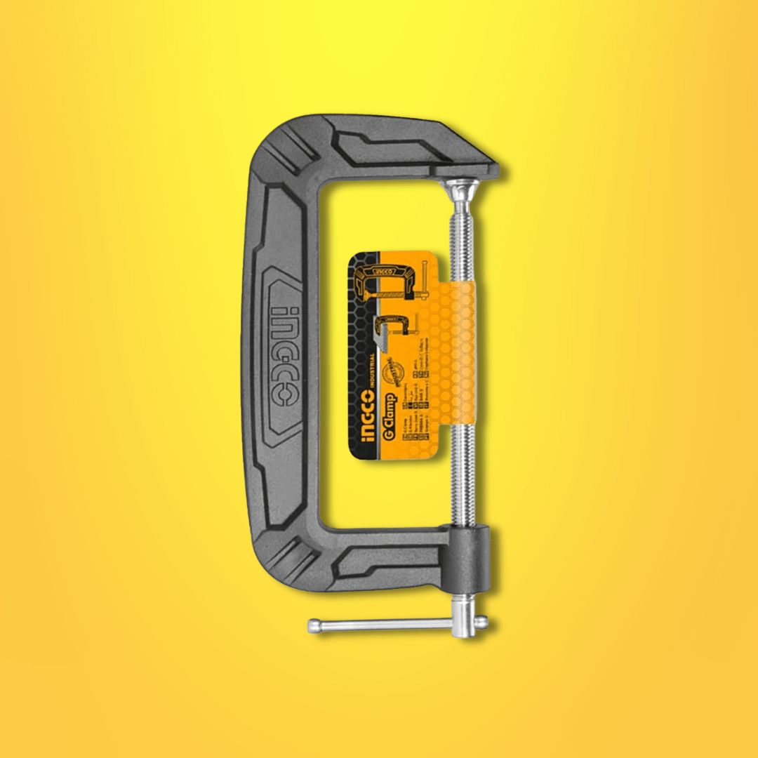 Ingco Vices & Clamps Ingco Malleable Cast Iron G Clamp - 4", 5″ & 6"