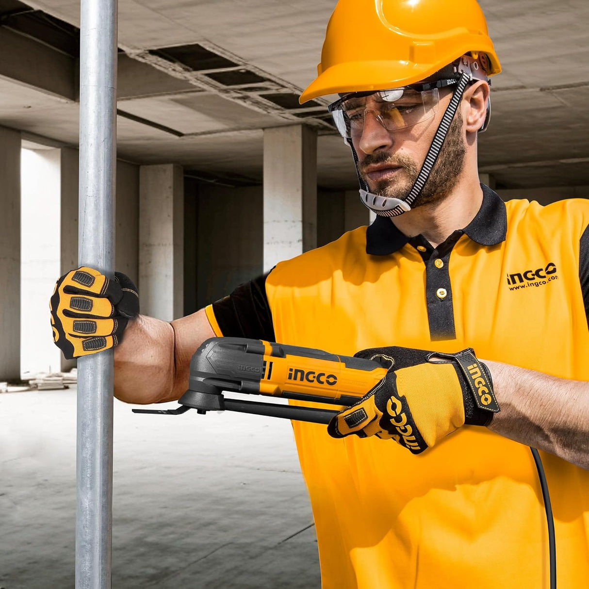 Ingco Rotary & Oscillating Tool Ingco Multi-Function Tool 300W with Variable Speed Control – MF3008