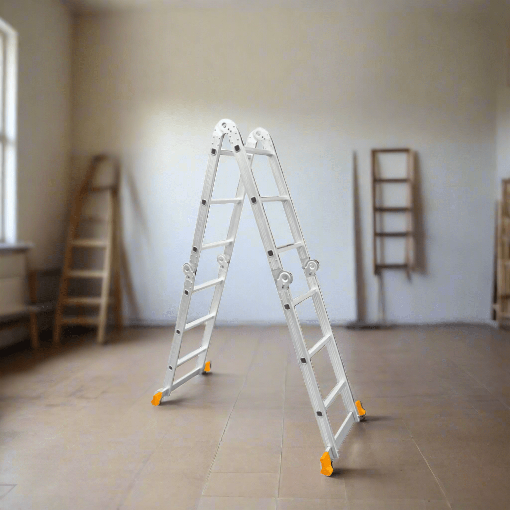 Ingco Ladder Ingco Multi-Purpose Aluminum Ladder 4x3 & 4x4 – HLAD04431 / HLAD04441