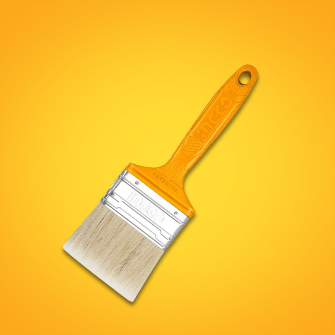 Ingco Paint Tools & Equipment Ingco Paint Brush with Plastic Handle for Oil Paint (1" to 3") – CHPTB Series