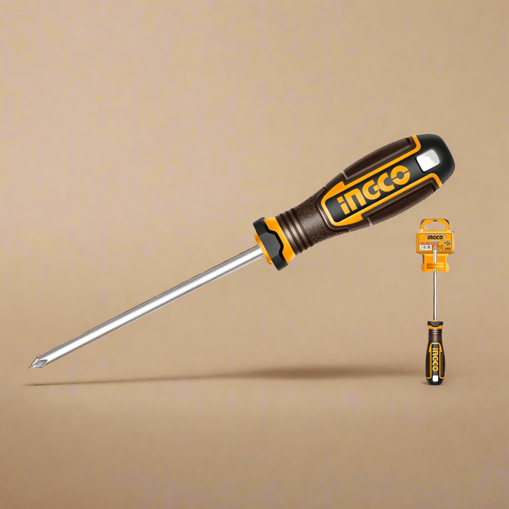 Ingco Screwdrivers Ingco PH2 6.0x125mm Philips Screwdriver - HSDPH2125