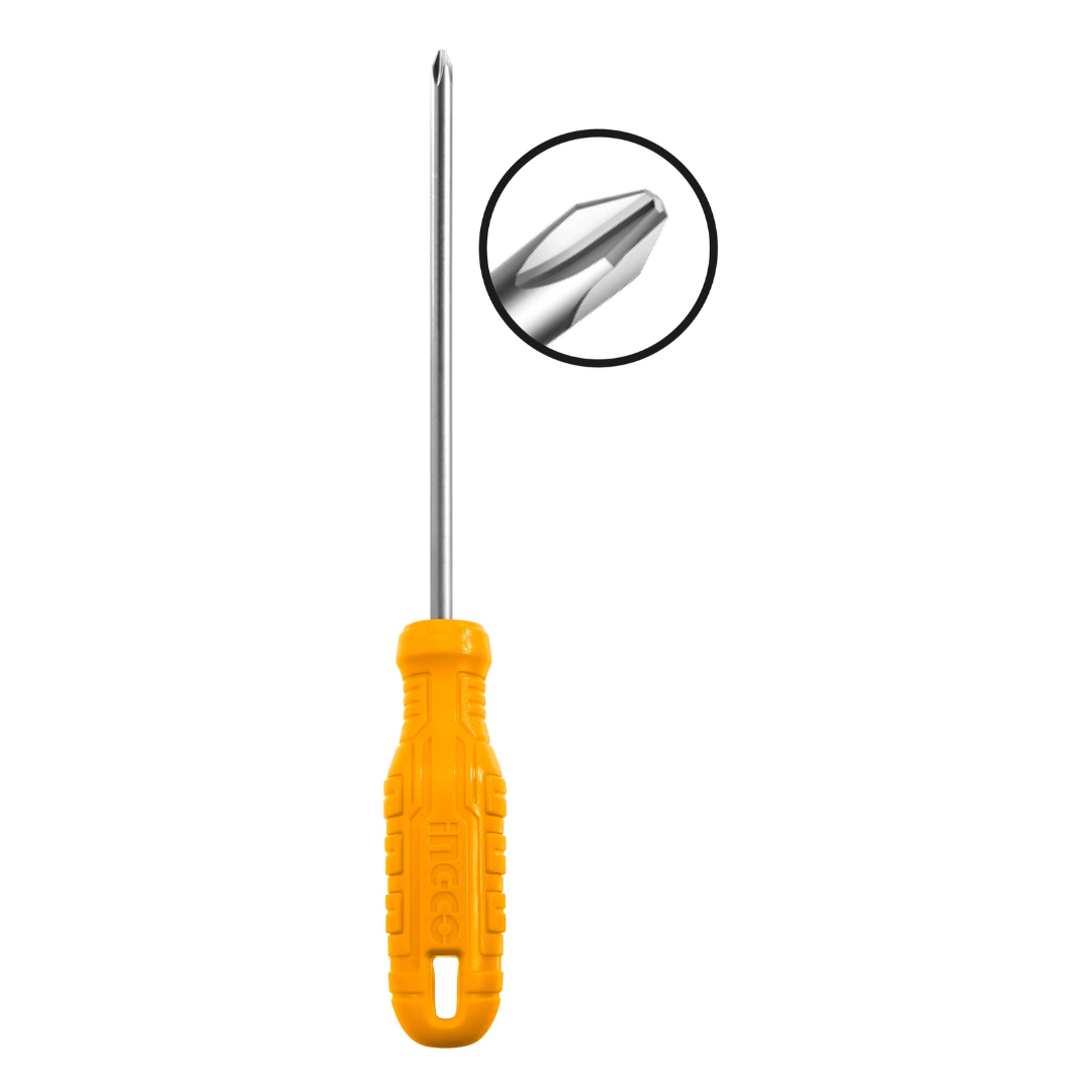 Ingco Screwdrivers Ingco Phillips Screwdriver 5mm & 6mm - HS58PH1100 & HS58PH2150