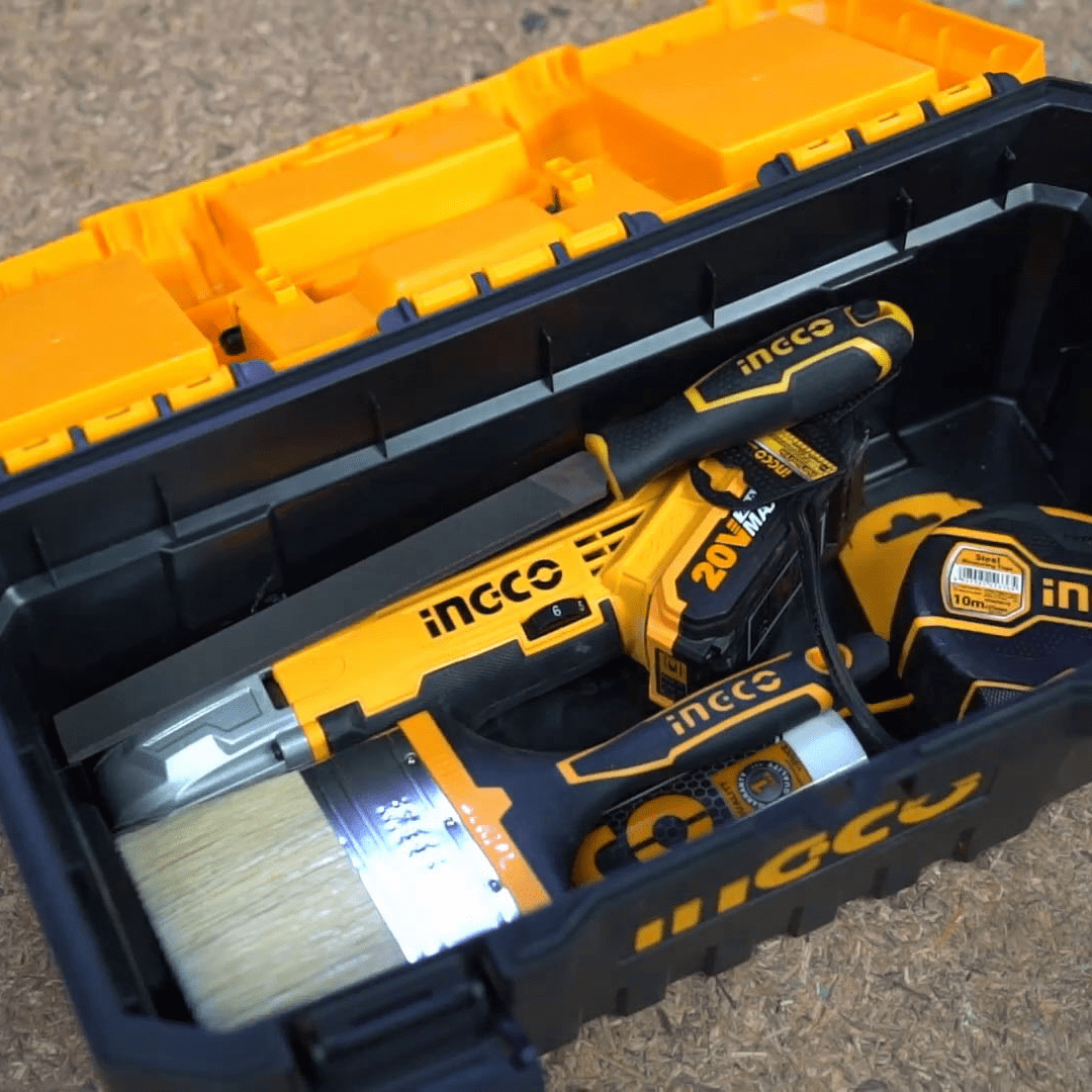 Ingco Tool Boxes Bags & Belts Ingco Plastic Tool Box Set – PBX2002