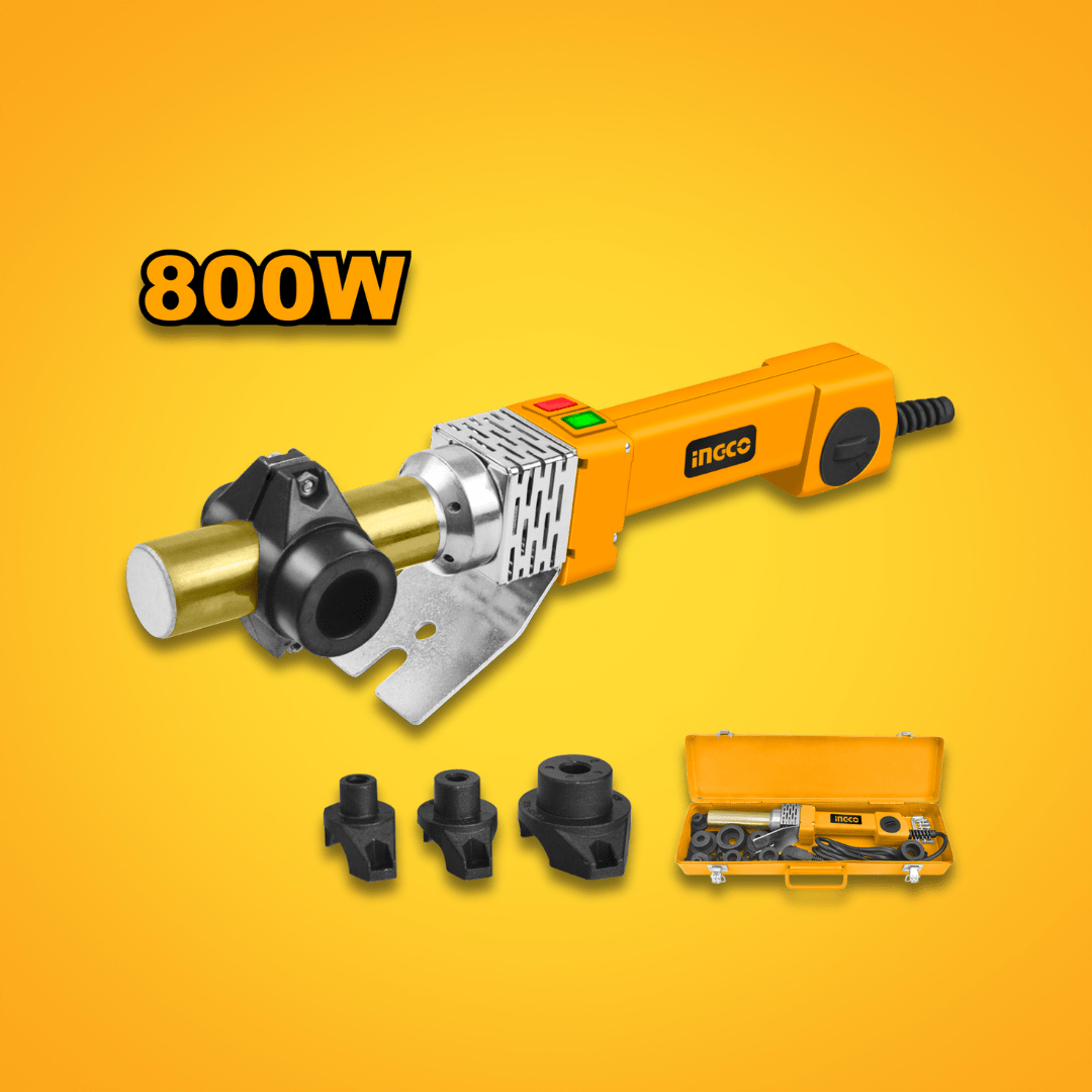 Ingco Welding Machine & Accessories Ingco Plastic Tube Welding Tool Fusion Machine 800W - PTWT8001