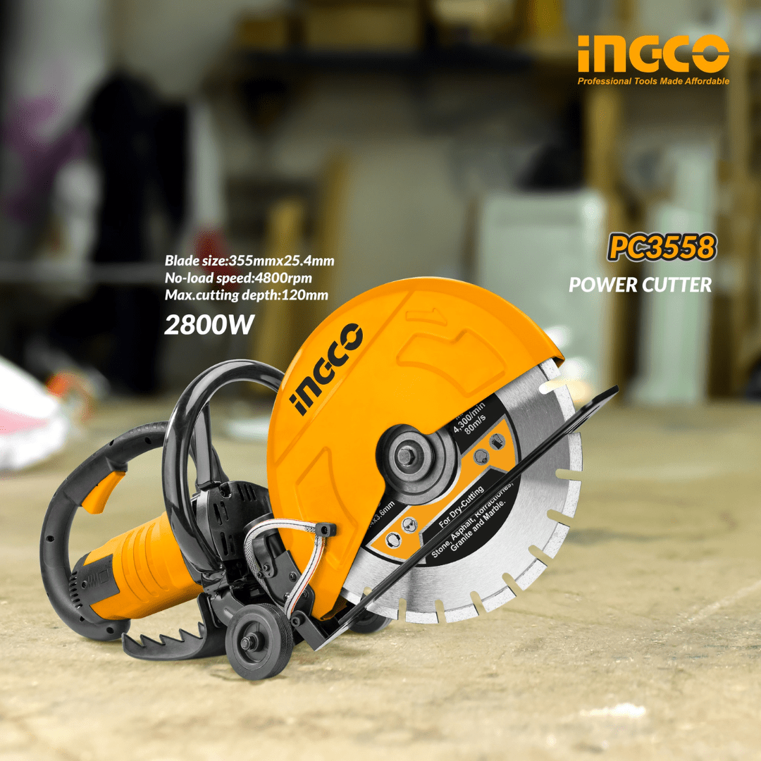 Ingco Bench & Stationary Tool Ingco Power Cutter 2800W - PC3558