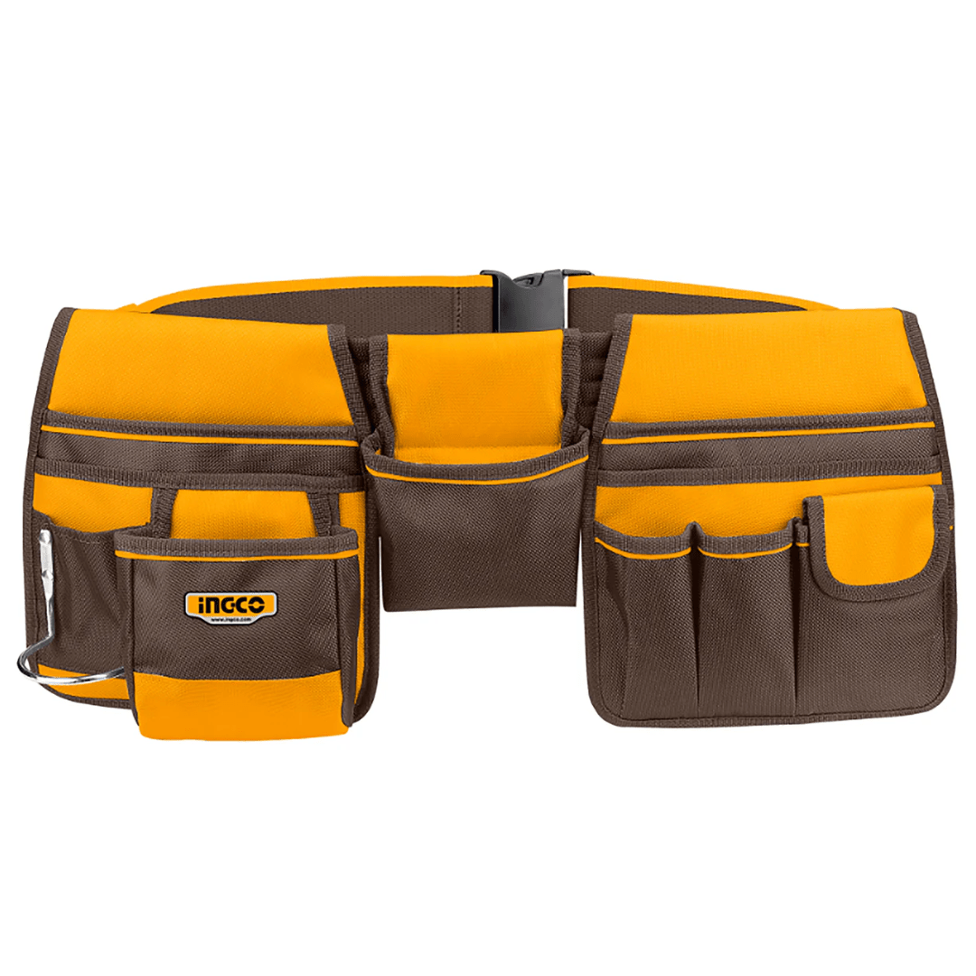 Ingco Tool Boxes Bags & Belts Ingco Professional Waist Tools Bag Belt with 10 Pockets - HTBP020328