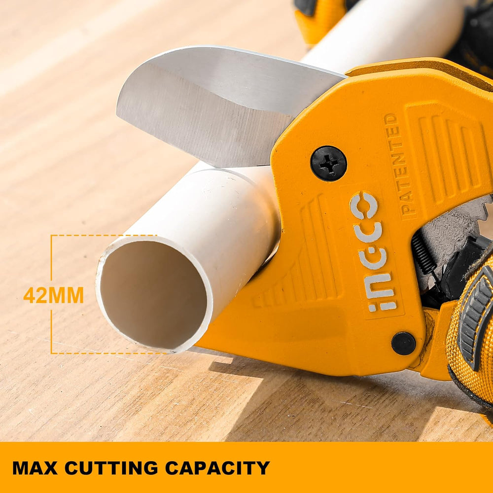Ingco Hand Saws & Cutting Tools Ingco PVC Pipe Cutter | 193mm & 230mm - HPCS05428 & HPC0442