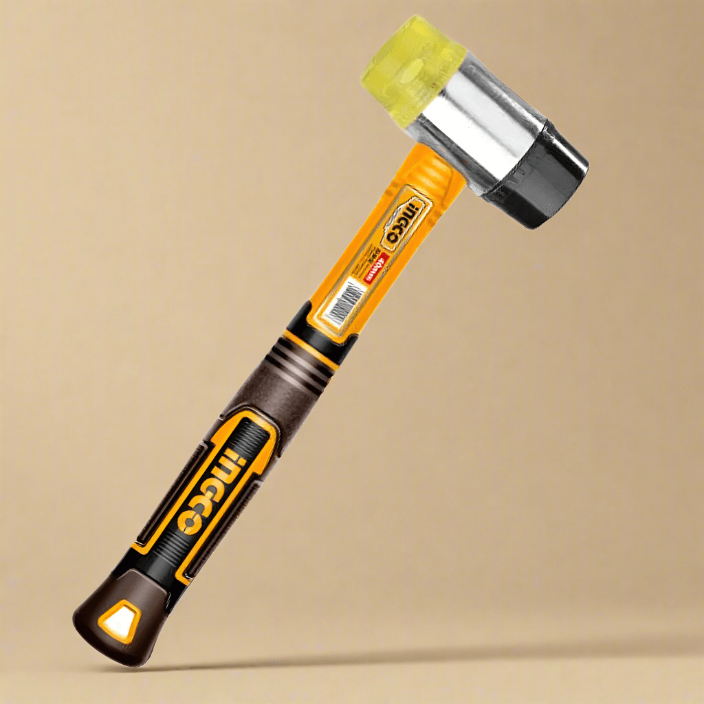 Ingco Hammers Mallets & Sledges Ingco Rubber Hammer With Fiberglass Handle - HRUH8940