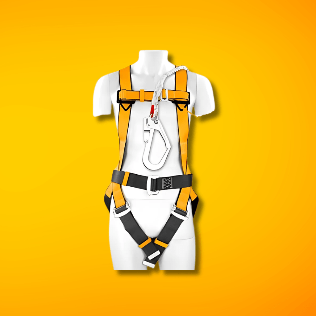 Ingco Specialty Safety Equipment Ingco Safety Harness Belt with Anti-Falling Dorsal D-Ring – HSH501415