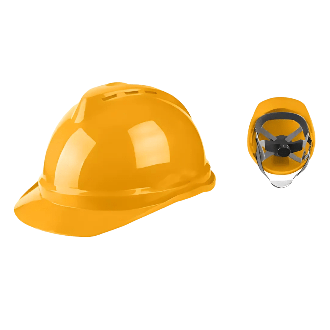 Ingco Safety Helmets Ingco Safety Helmet with Fixed Chinstrap – HSH201 & HSH202