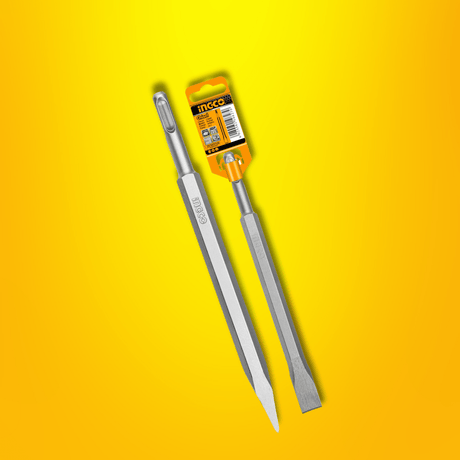 Ingco Drill Bits Ingco SDS Plus Chisel 14 x 250mm (Pointed & Flat) – DBC0112501 & DBC0122501