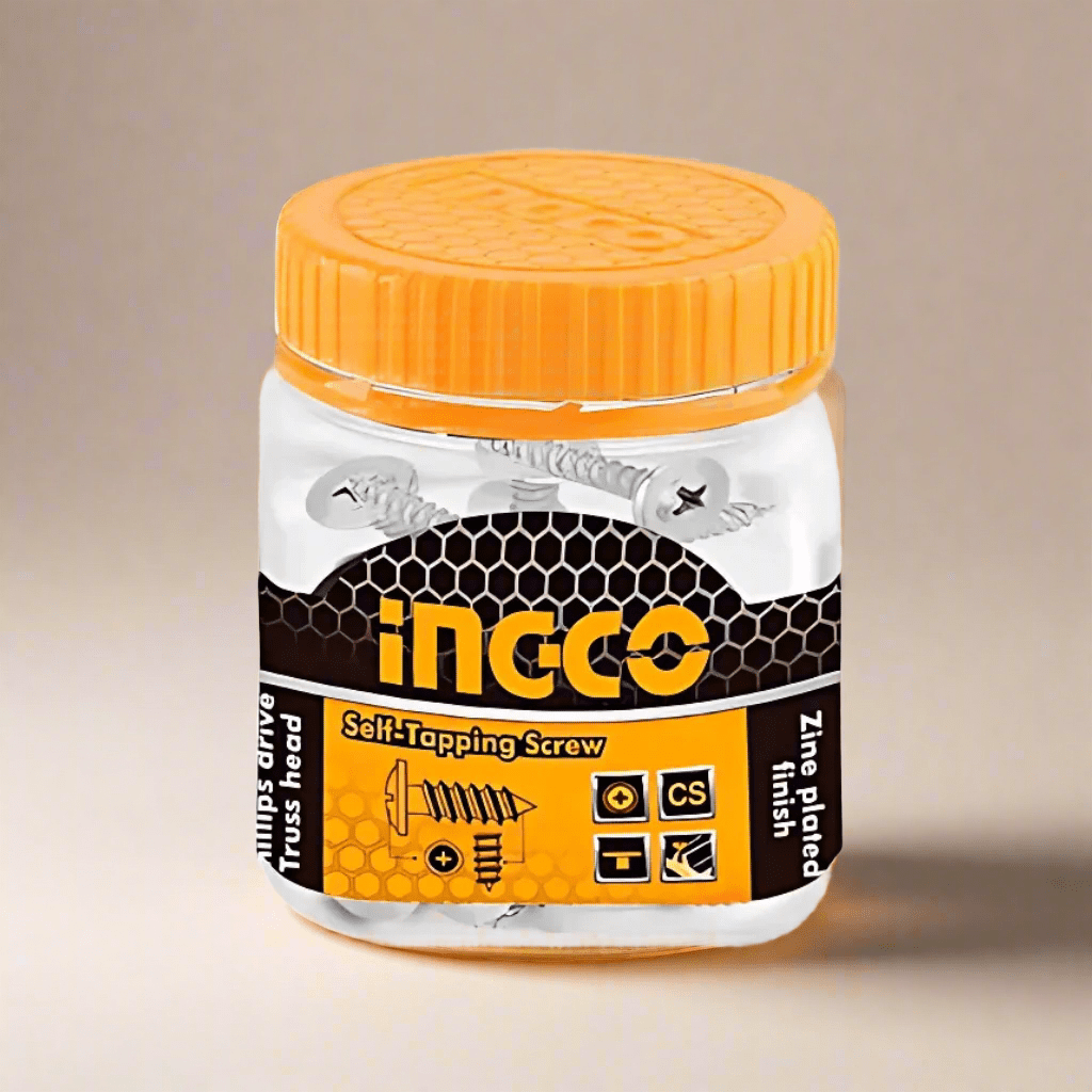 Ingco Fasteners Ingco Self-Tapping Screws ST4.2x19mm & ST4.2x25mm – HWPS4201921 & HWSS4202511