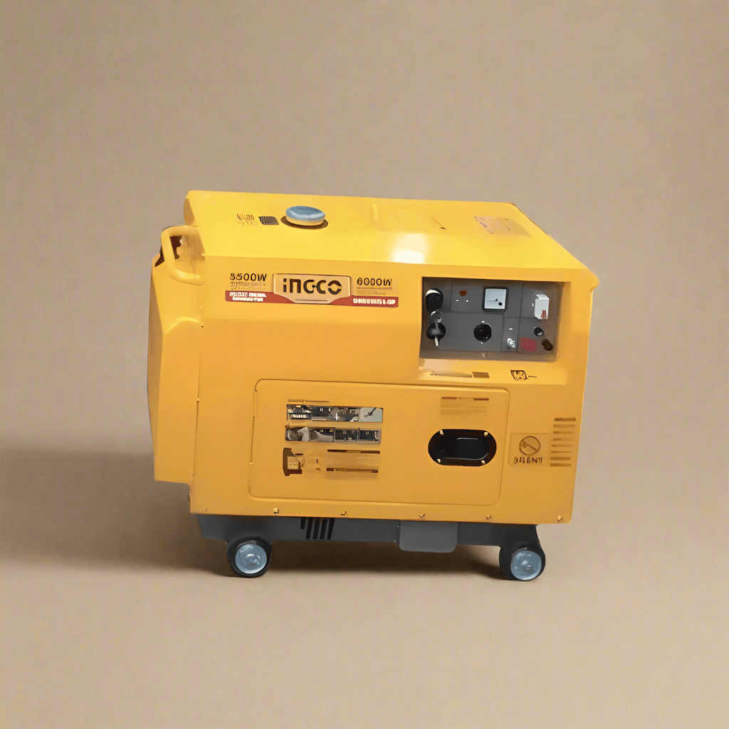 Ingco Generator Ingco Silent Diesel Generator 5KW - GSE500032