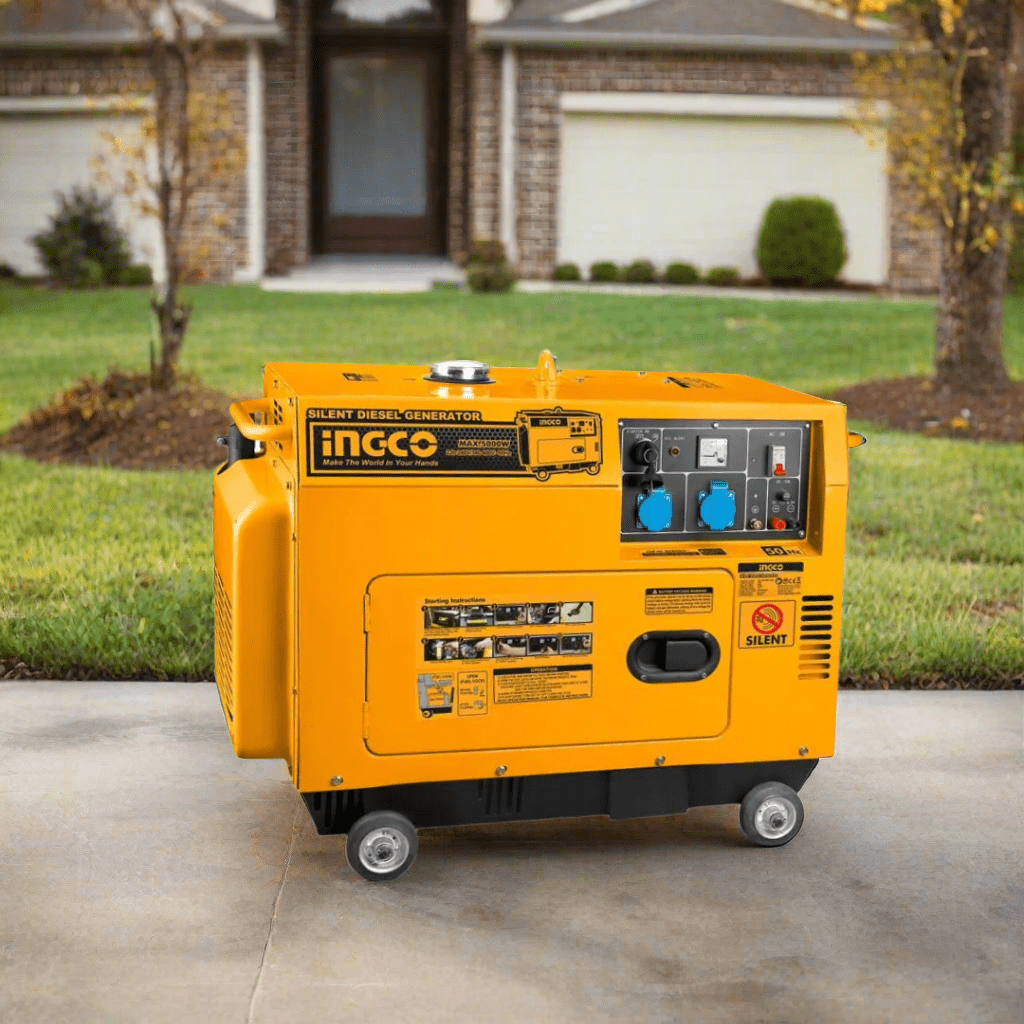 Ingco Generator Ingco Single Phase Diesel Generator 5KW with Electric Start - GSE50001