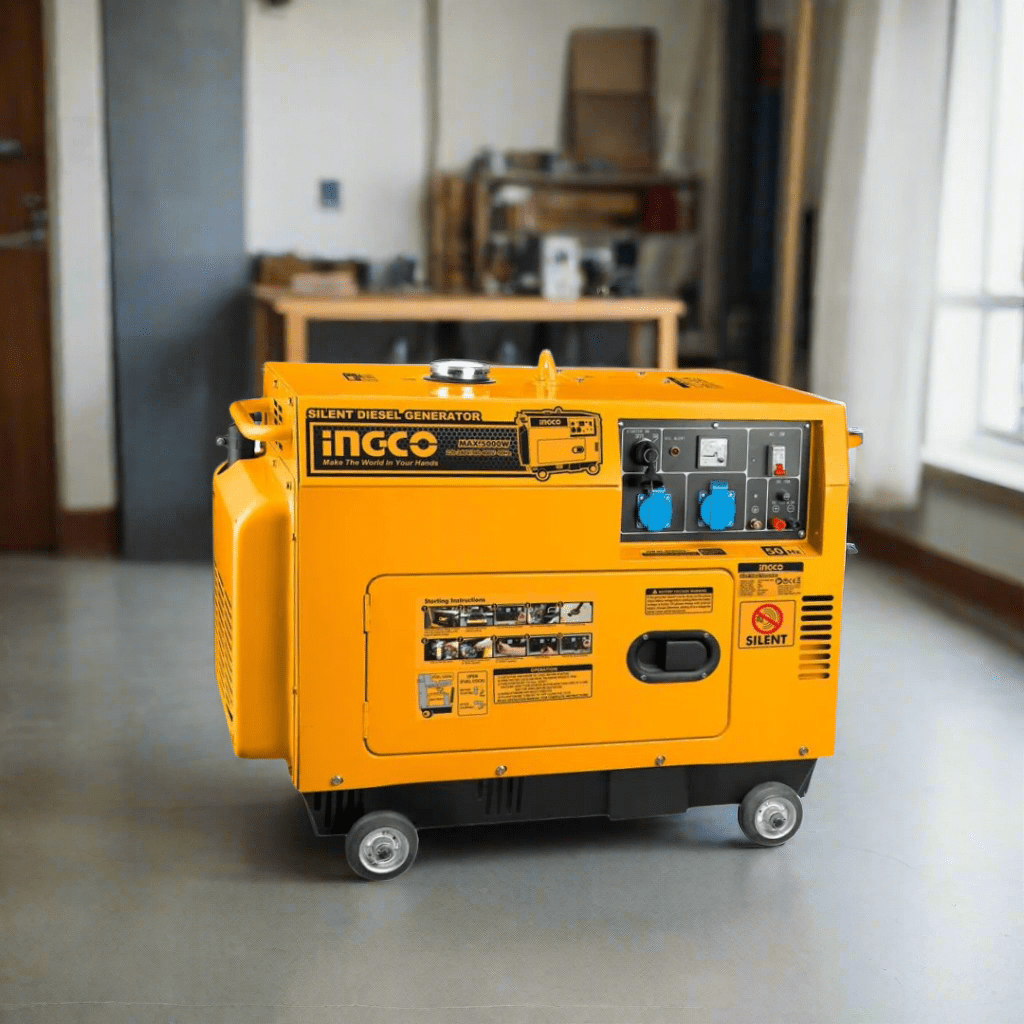 Ingco Generator Ingco Single Phase Diesel Generator 5KW with Electric Start - GSE50001