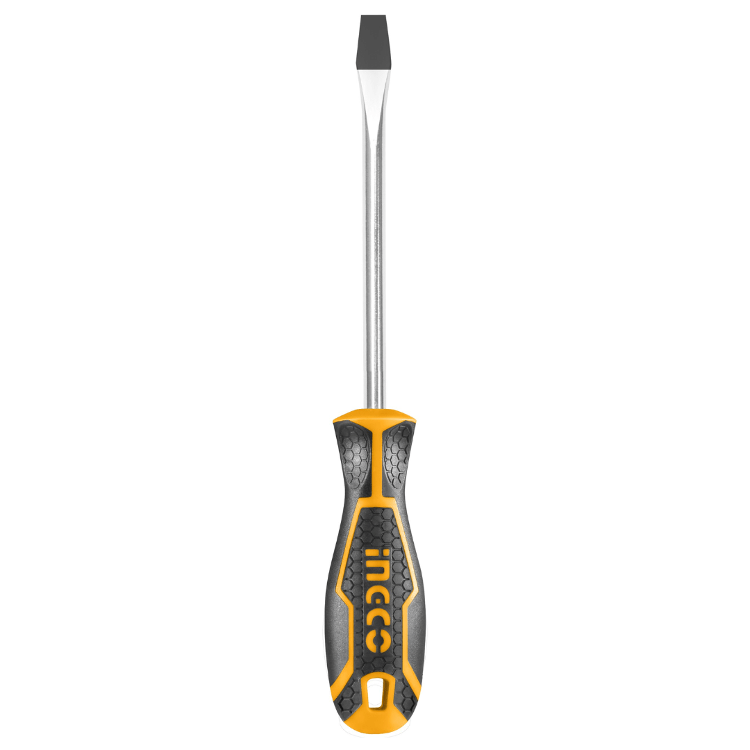 Ingco Screwdrivers Ingco Slotted Screwdriver 5.5mm & 6.5mm - HS285100 & HS286150