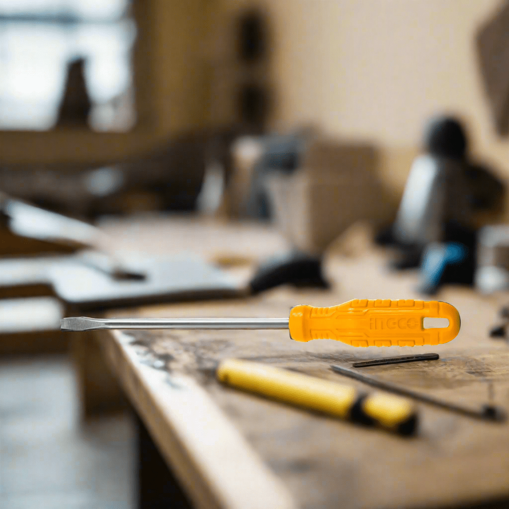 Ingco Screwdrivers Ingco Slotted Screwdriver 5mm & 6mm - HS585100 & HS586150