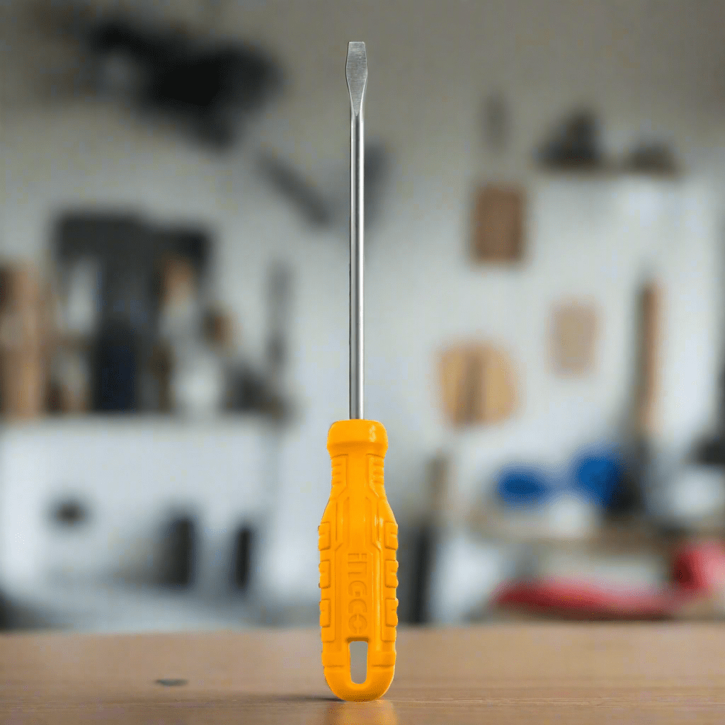 Ingco Screwdrivers Ingco Slotted Screwdriver 5mm & 6mm - HS585100 & HS586150