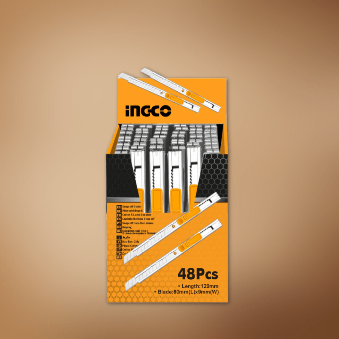 Ingco Multi Tools & Knives Ingco Snap Off Blade Knife - HKNS1806