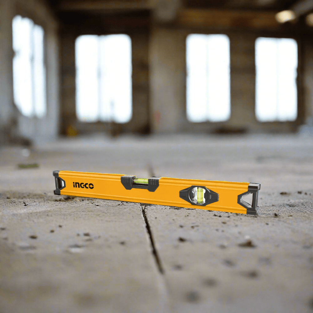 Ingco Level Ingco Spirit Level with Double-Side Milled Vials 40cm to 200cm - HSL-Series