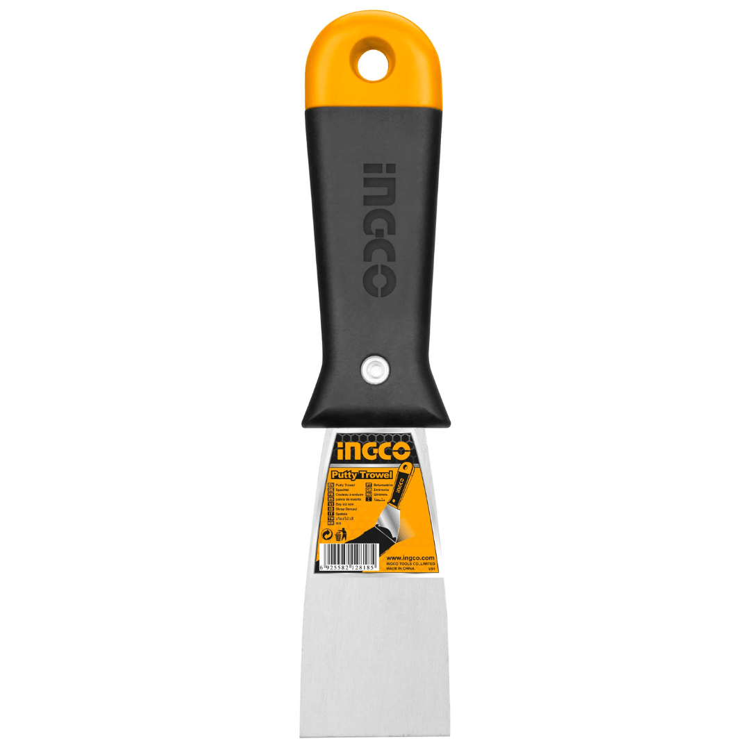 Ingco Specialty Hand Tools Ingco Stainless Putty Trowel with Soft Grip Handle - 2", 3", 4" & 5"