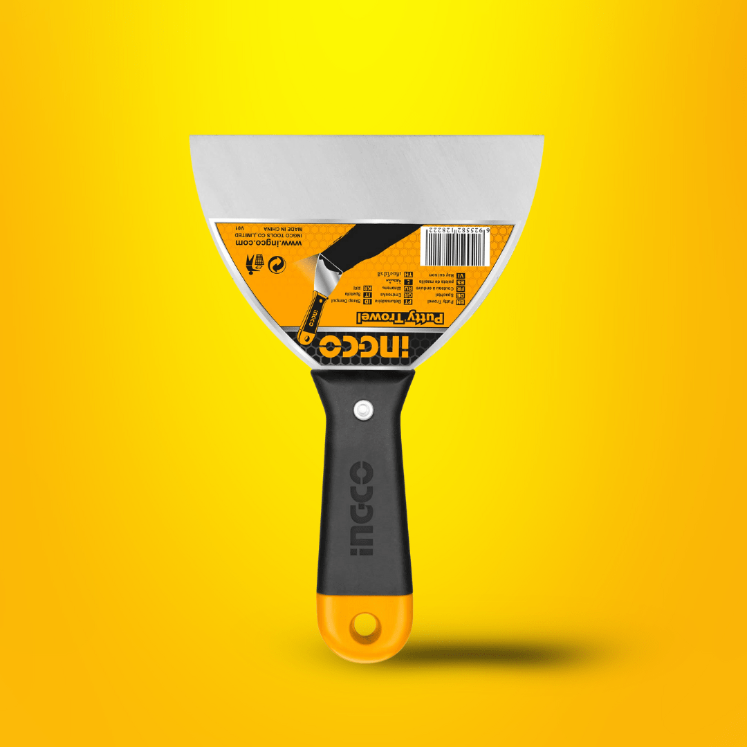 Ingco Specialty Hand Tools Ingco Stainless Putty Trowel with Soft Grip Handle - 2", 3", 4" & 5"