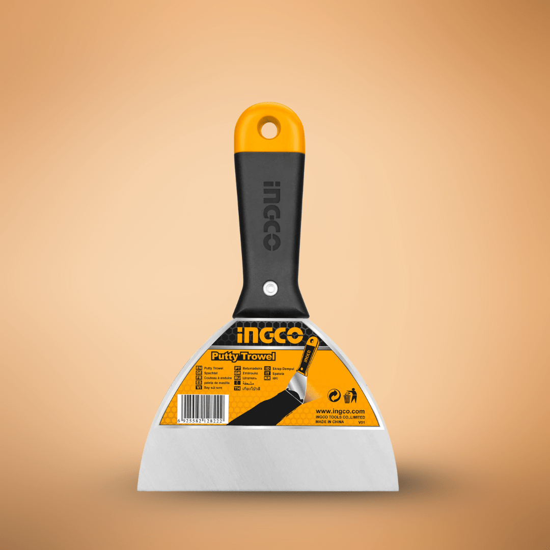 Ingco Specialty Hand Tools Ingco Stainless Putty Trowel with Soft Grip Handle - 2", 3", 4" & 5"