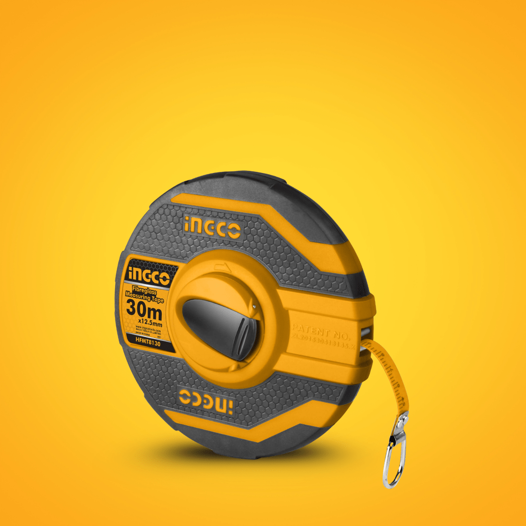 Ingco Tape Measure Ingco Steel Measuring Tape 30m x 12.5mm- HFMT8130