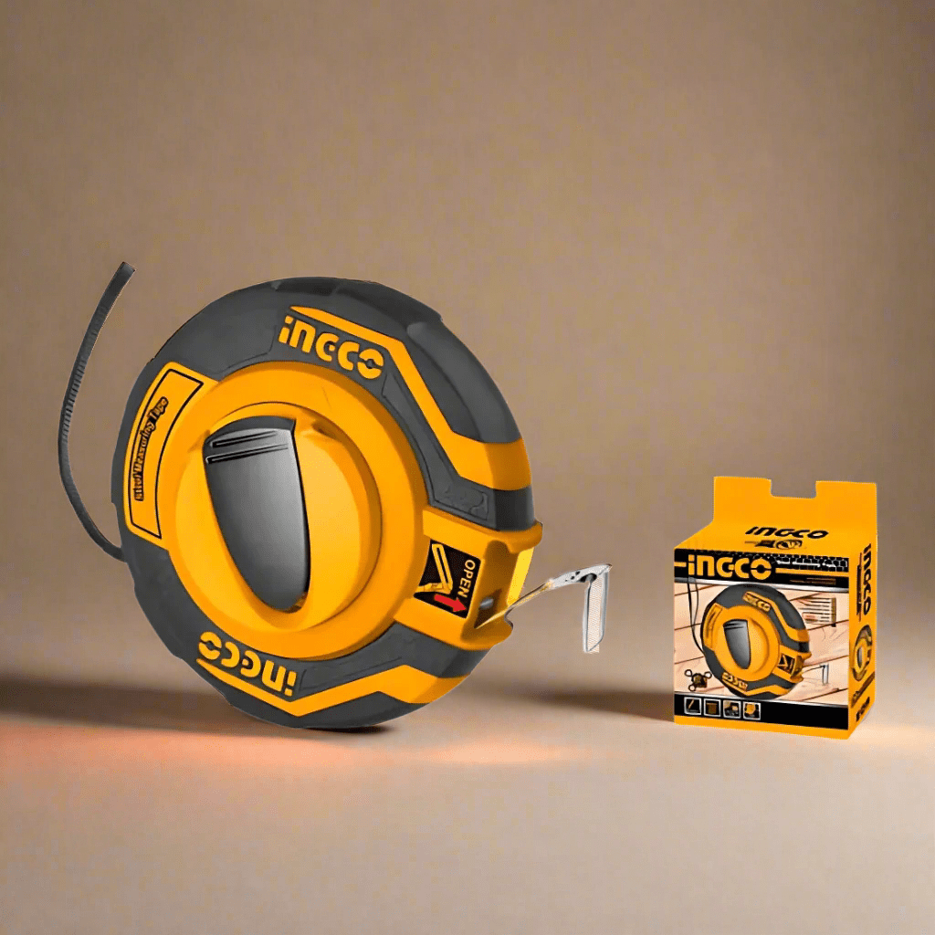Ingco Tape Measure Ingco Steel Measuring Tape 30m x 12.5mm - HSMT8430