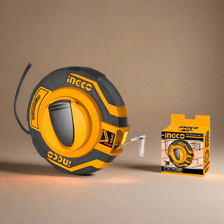 Ingco Tape Measure Ingco Steel Measuring Tape 30m x 12.5mm - HSMT8430