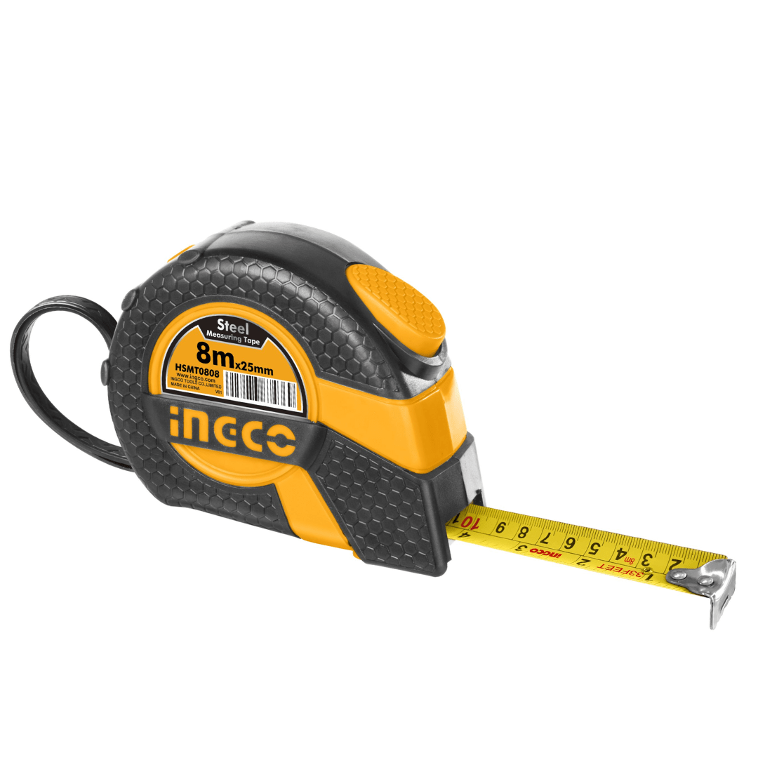 Ingco Tape Measure Ingco Steel Measuring Tape - HSMT0808