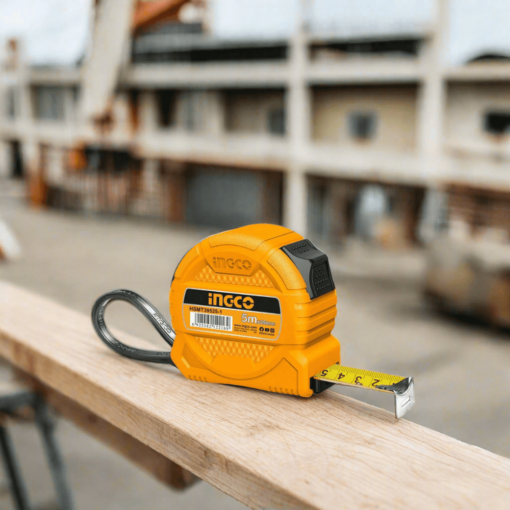 Ingco Tape Measure Ingco Steel Measuring Tape With Metric & Inch Markings – HSMT-Series