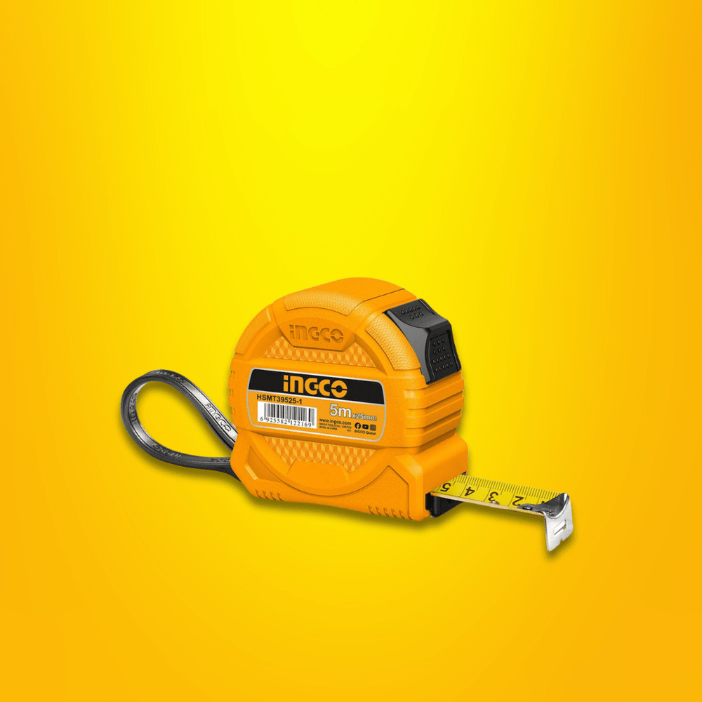 Ingco Tape Measure Ingco Steel Measuring Tape With Metric & Inch Markings – HSMT-Series