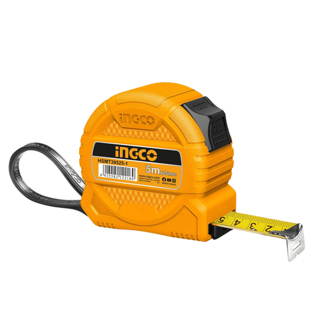 Ingco Tape Measure Ingco Steel Measuring Tape With Metric & Inch Markings – HSMT-Series