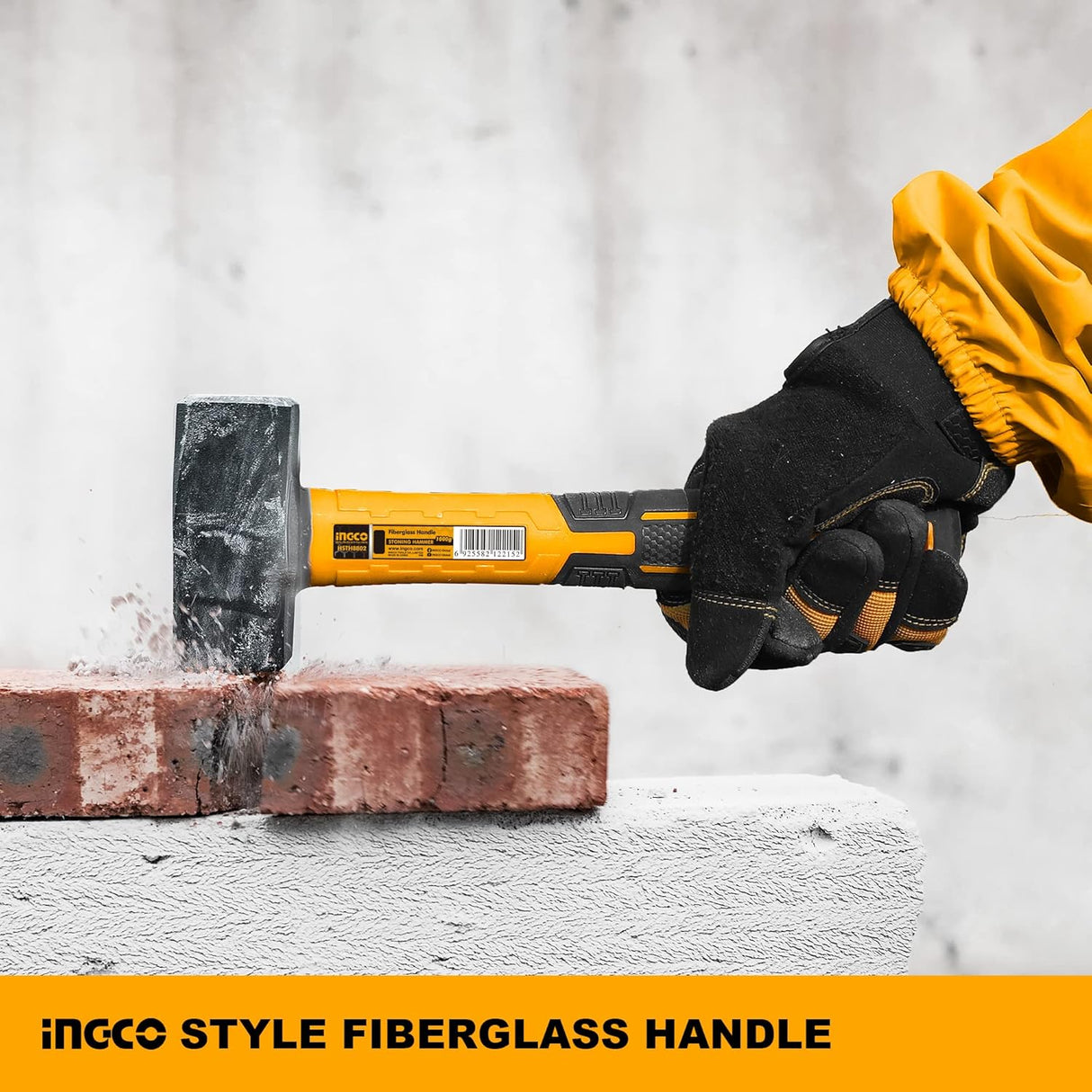 Ingco Hammers Mallets & Sledges Ingco Stoning Hammer - 1000g, 1500g & 2000g