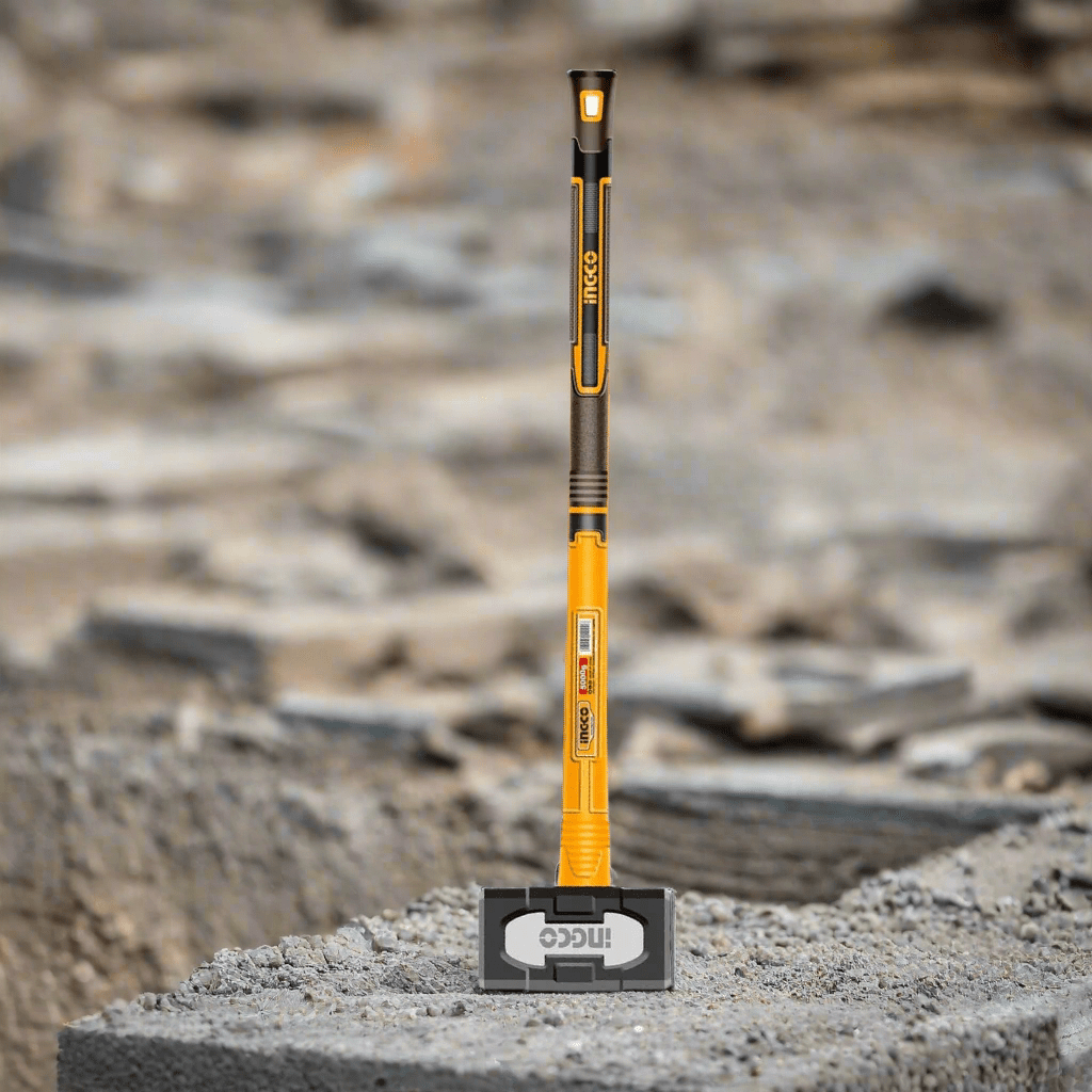 Ingco Hammers Mallets & Sledges Ingco Stoning Hammer 5000g with Fiberglass Handle – HSTH83598