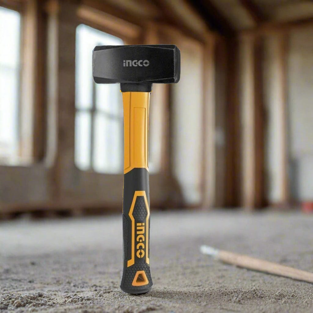 Ingco Hammers Mallets & Sledges Ingco Stoning Hammer with Fiberglass Handle – 1000g, 1500g & 2000g - HSTH8-Series