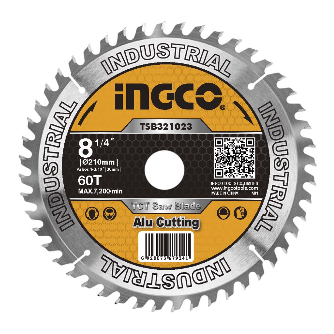 Ingco Grinding & Cutting Wheels Ingco TCT Saw Blade for Aluminum - TSB-Series