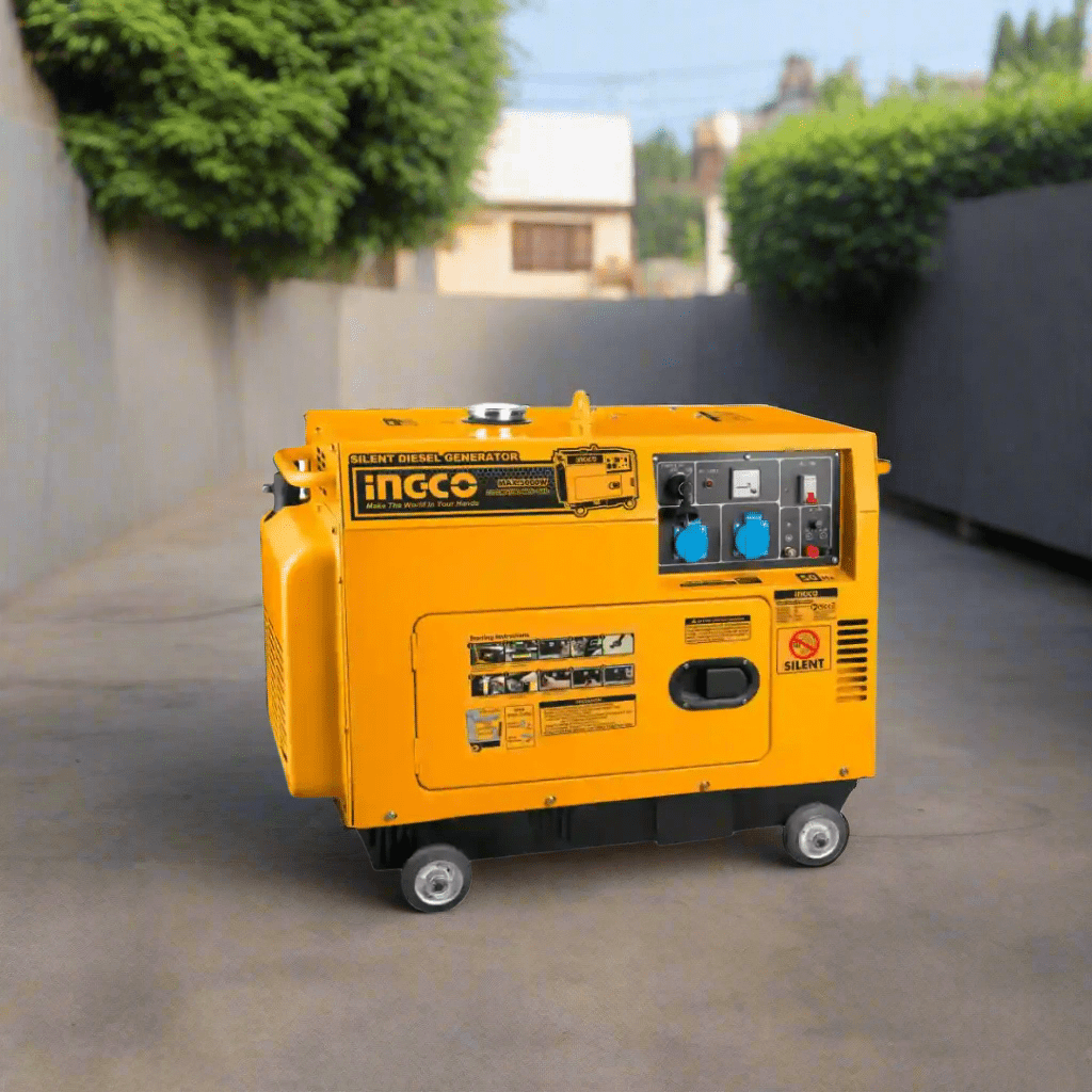 Ingco Generator Ingco Three Phase Diesel Generator 9.0HP with Electric Start & 15L Fuel Tank – GSE50003