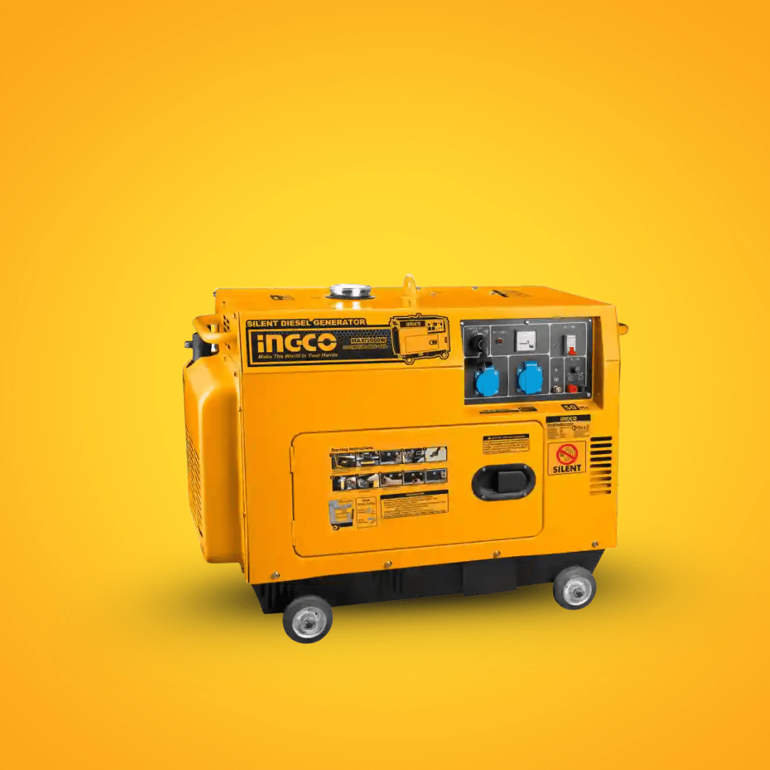 Ingco Generator Ingco Three Phase Diesel Generator 9.0HP with Electric Start & 15L Fuel Tank – GSE50003