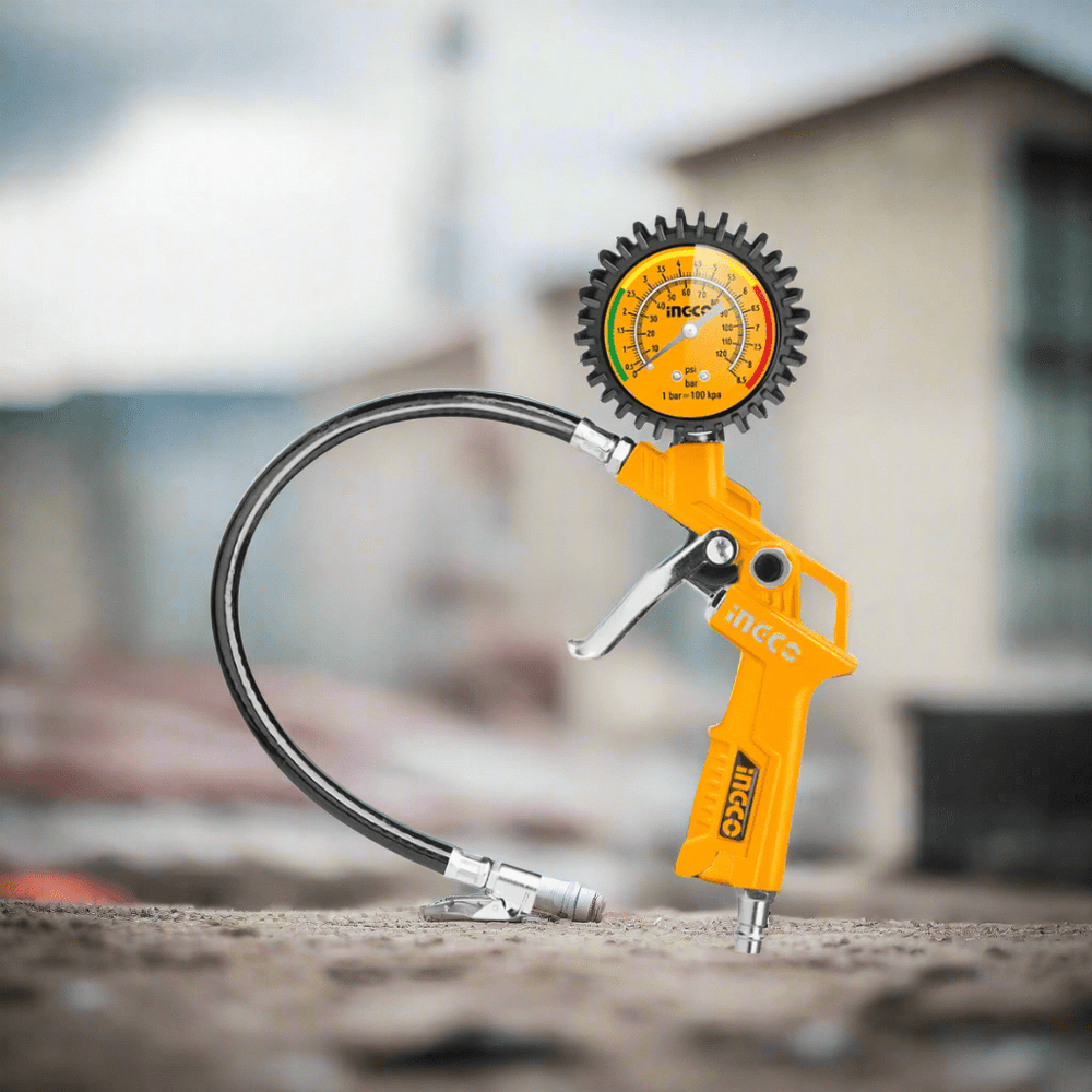 Ingco Compressor & Air Tool Accessories Ingco Tire Inflating Gun for Air Compressor Fitting Tools - ATG0601