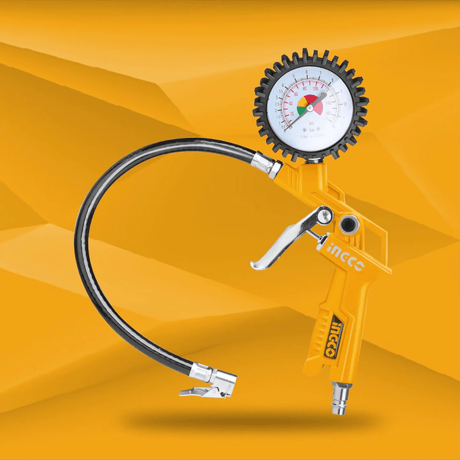 Ingco Compressor & Air Tool Accessories Ingco Tire Inflating Gun for Air Compressor Fitting Tools - ATG0601
