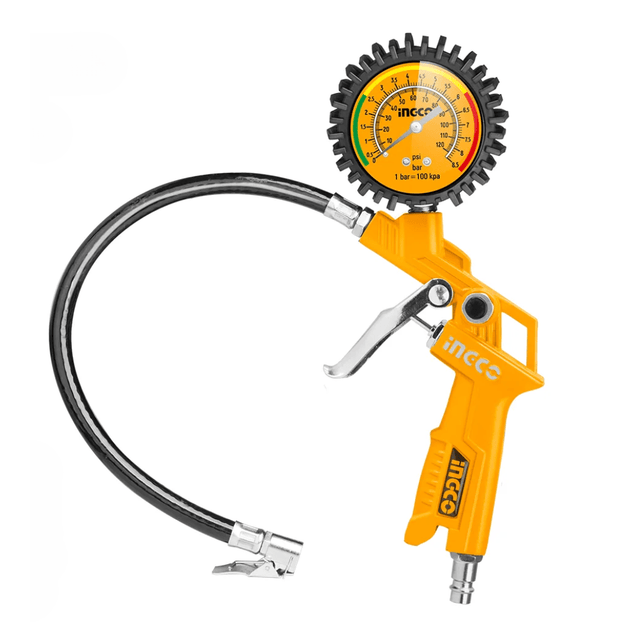 Ingco Compressor & Air Tool Accessories Ingco Tire Inflating Gun for Air Compressor Fitting Tools - ATG0601