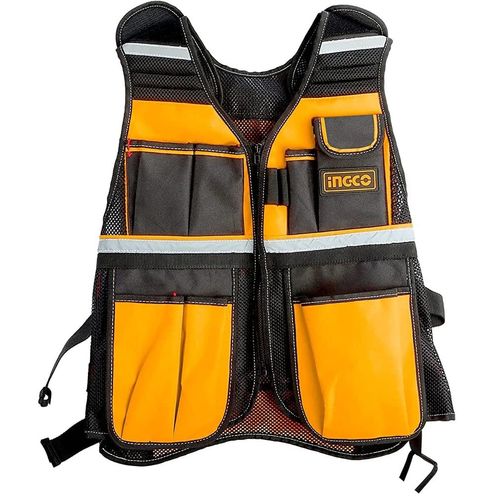 Ingco Tool Boxes Bags & Belts Ingco Tool Vest with 7 Pockets - HTVT0901