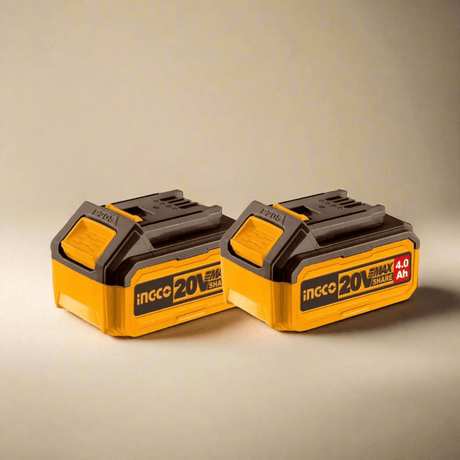 Ingco Batteries & Chargers Ingco Two Pieces 20V 4.0Ah Lithium-Ion Battery Pack – COSLI240312